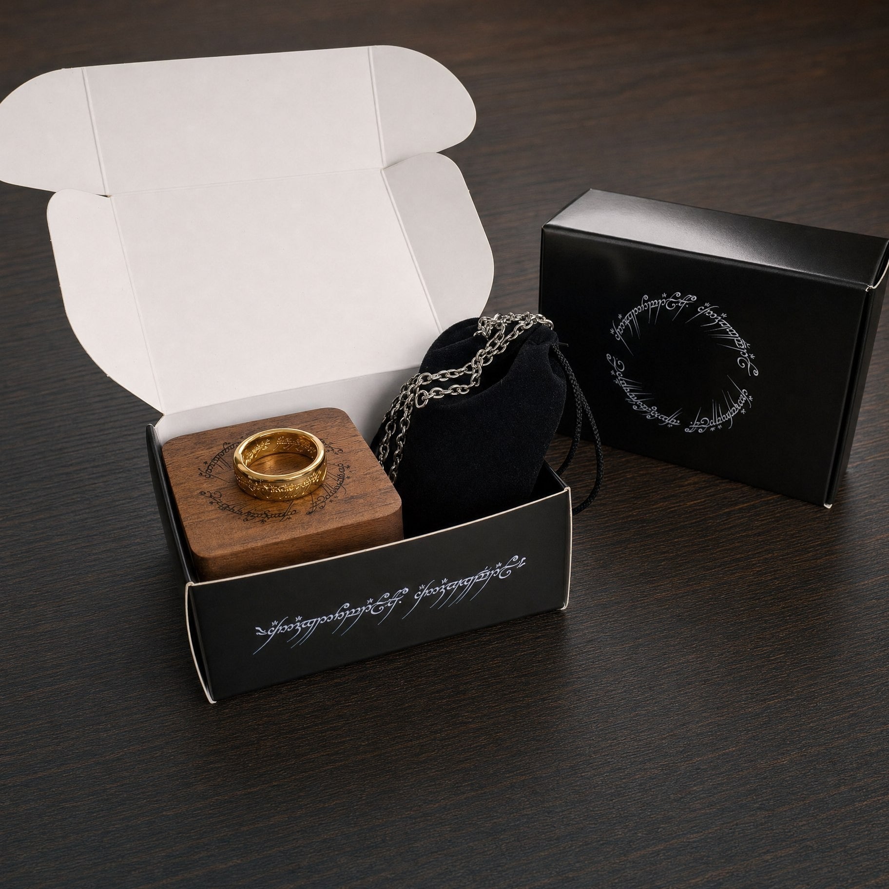 Anillo Único de Sauron de Oro