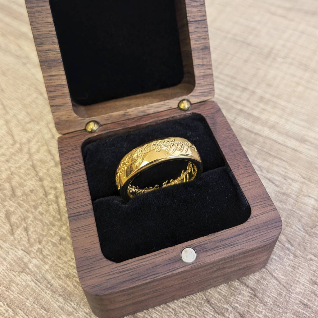 Anillo Único de Sauron de Oro