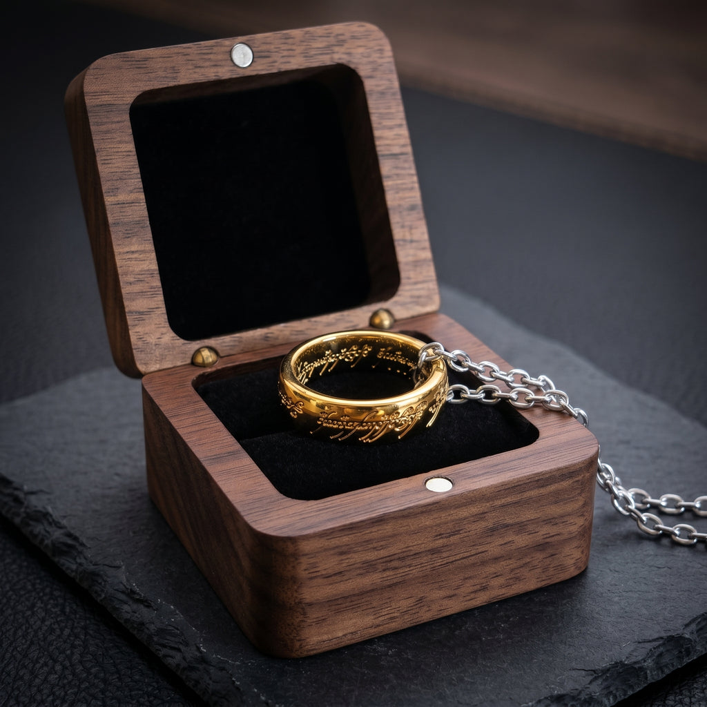 Anillo Único de Sauron de Oro