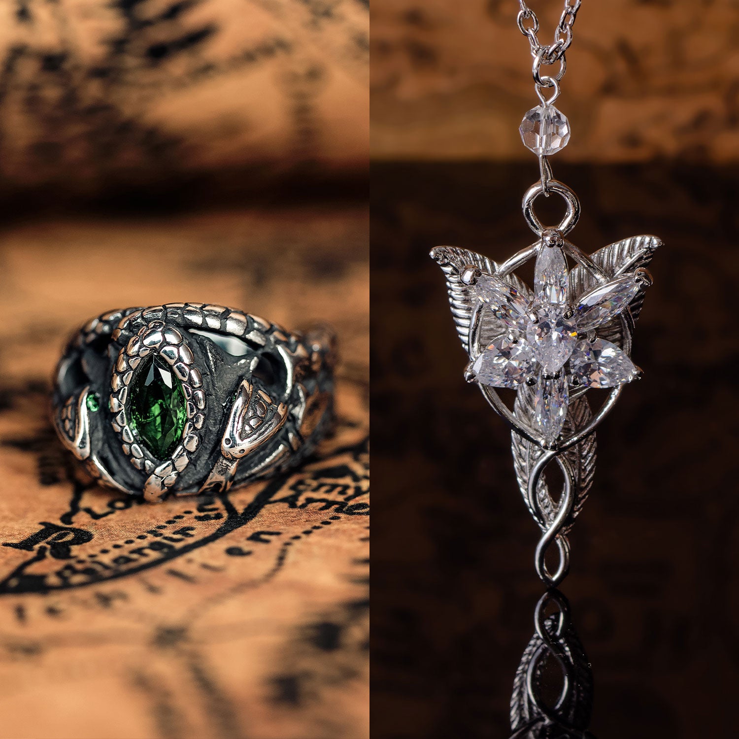 Pack Promesa Eterna - Anillo de Barahir y Estrella de la Tarde