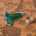 Pack Galadriel - Anillo Nenya y Hoja de Lórien - Tierra Media