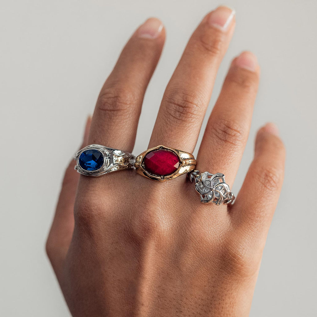 Pack Anillos Élficos de Poder - Nenya, Narya y Vilya