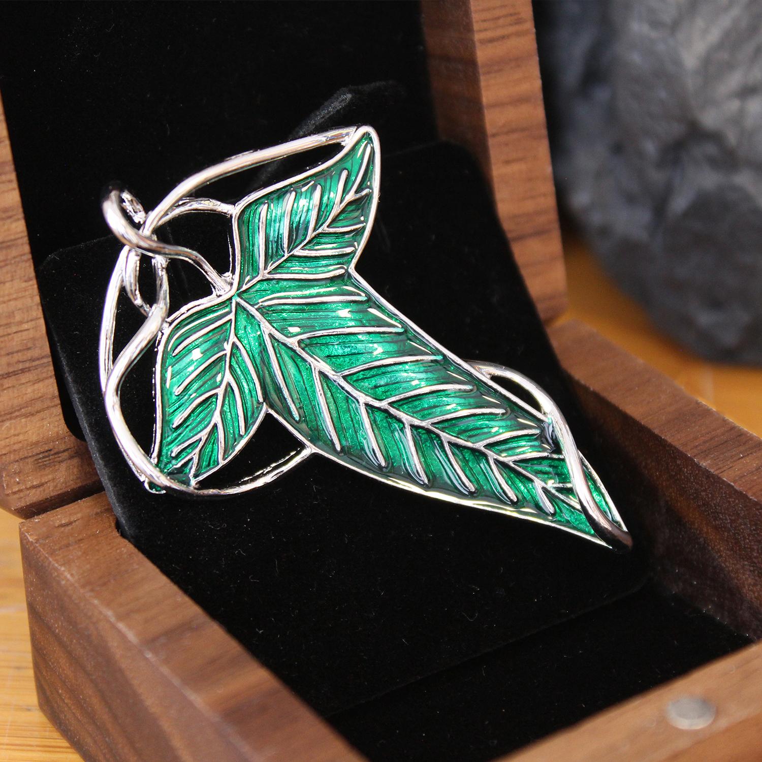 Hoja de Lórien - Broche Élfico de Lothlórien