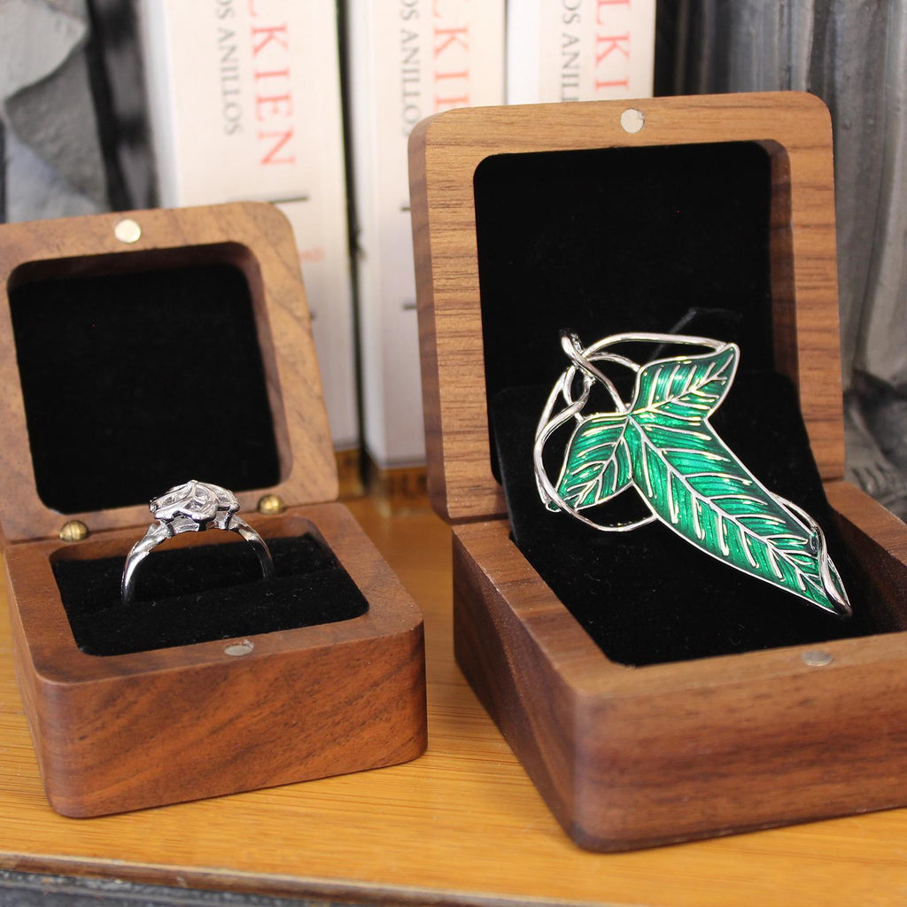 Pack Galadriel - Anillo Nenya y Hoja de Lórien