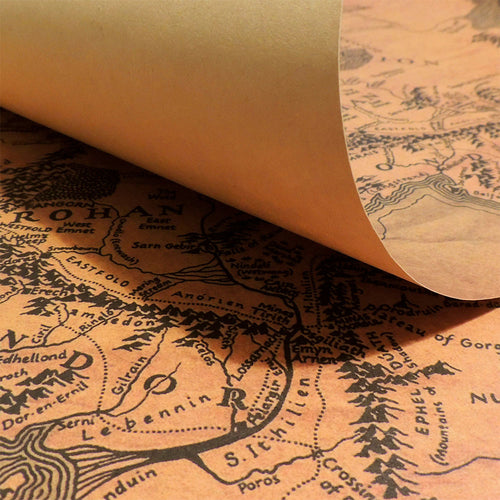 Mapa de la Tierra Media en El Señor de los Anillos - Geografía Infinita Mapa de la Tierra Media en El Señor de los Anillos - Geografía Infinita