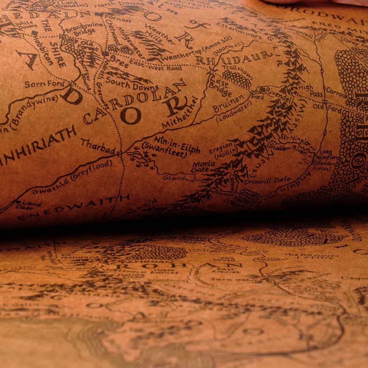 Mapa de la Tierra Media