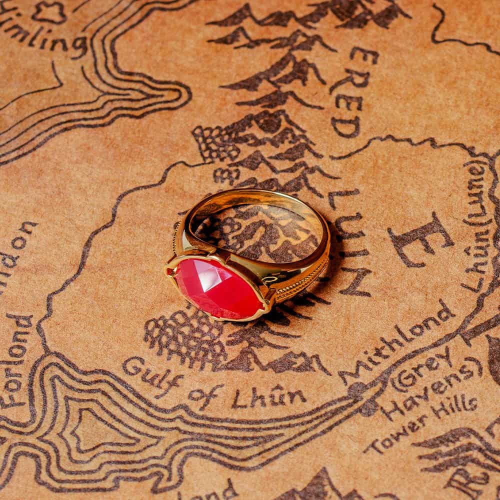 Anillo Narya de Gandalf