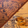 Pack Bilbo Bolsón - Mapa de la Tierra Media y Anillo Único - Tierra Media