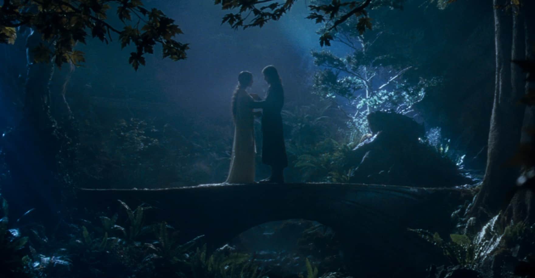 Aragorn y Arwen